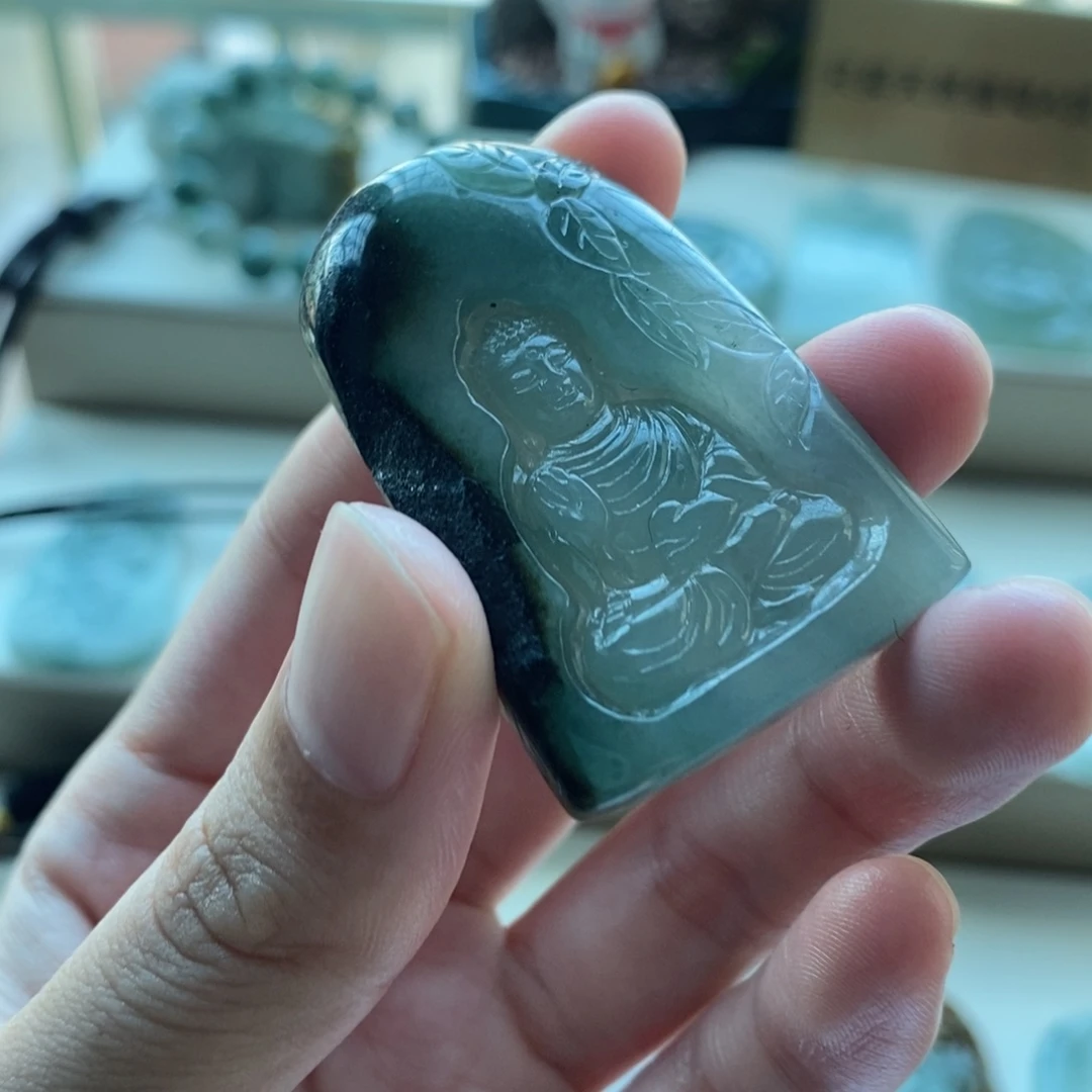 【闪购商品】颈饰未镶嵌翡翠天然缅甸A货翡翠