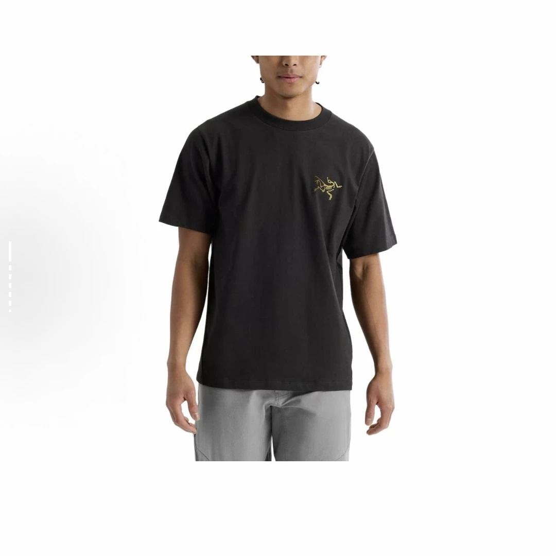 Arc‘TERY Kragg cotton 后背炫彩LOGO图案印花棉质短袖tee