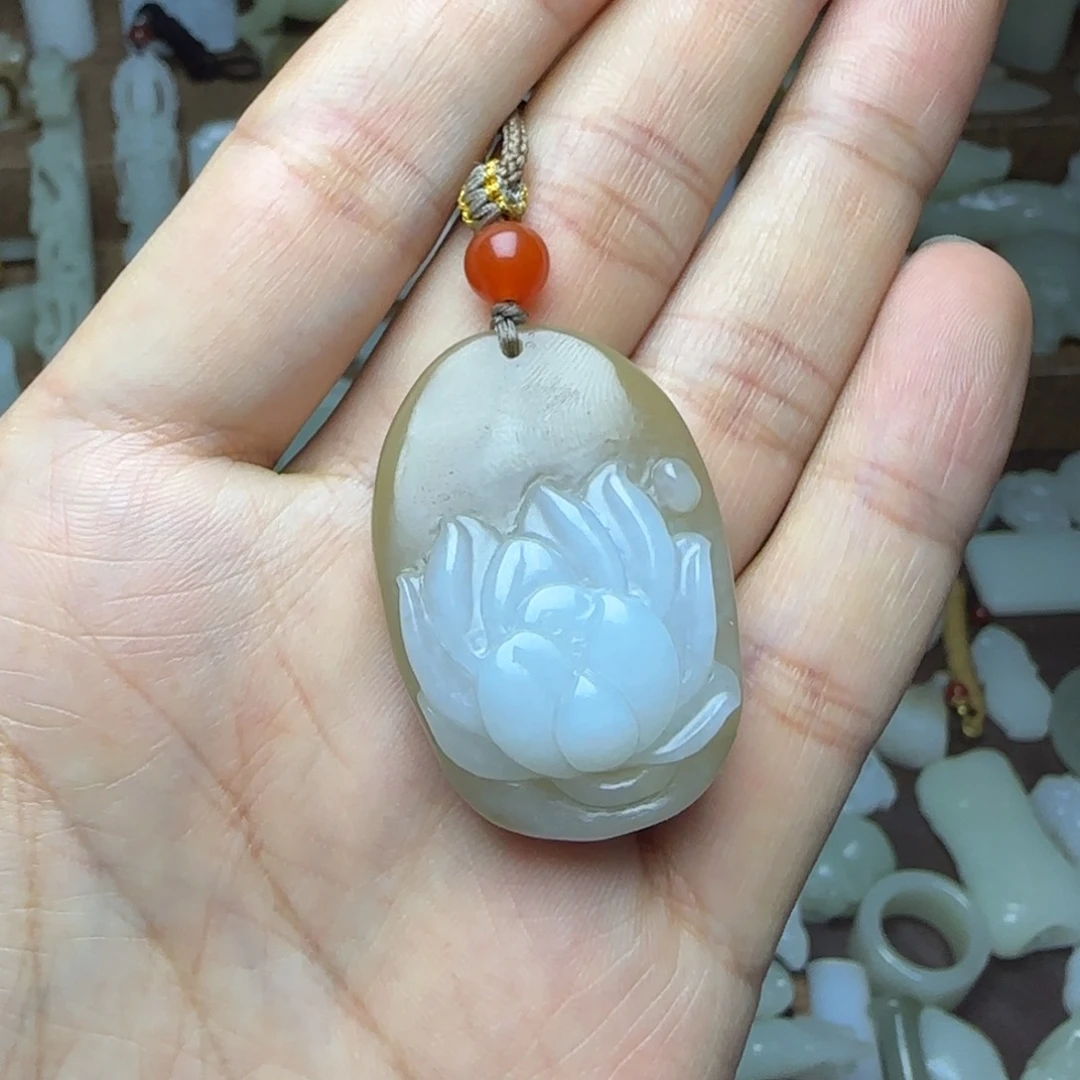 和田玉挂件未镶嵌