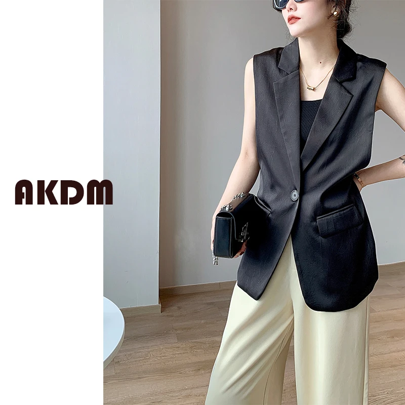 AKDM女士醋酸背心77729