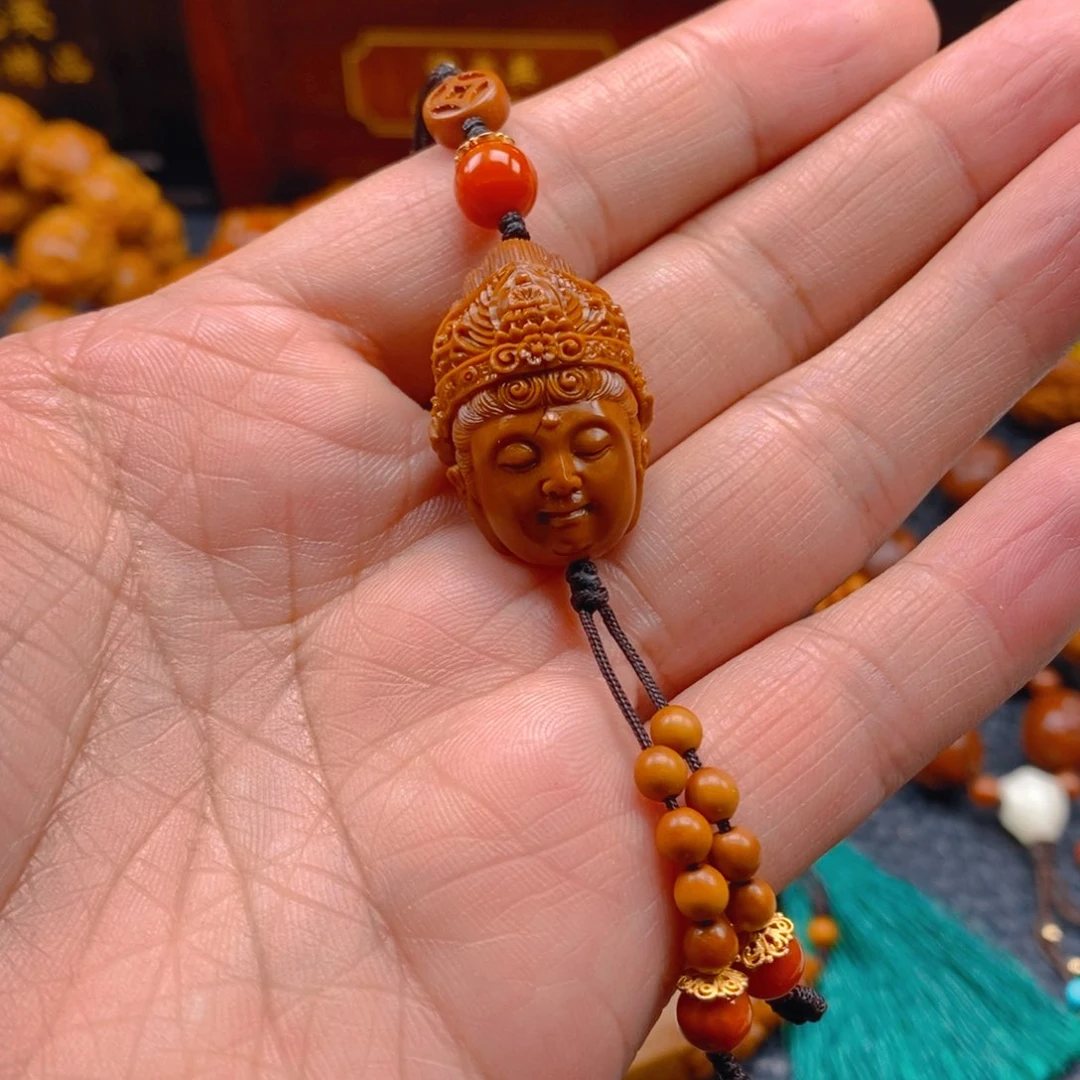 橄榄核手串/手链许静健2.0观音佛头