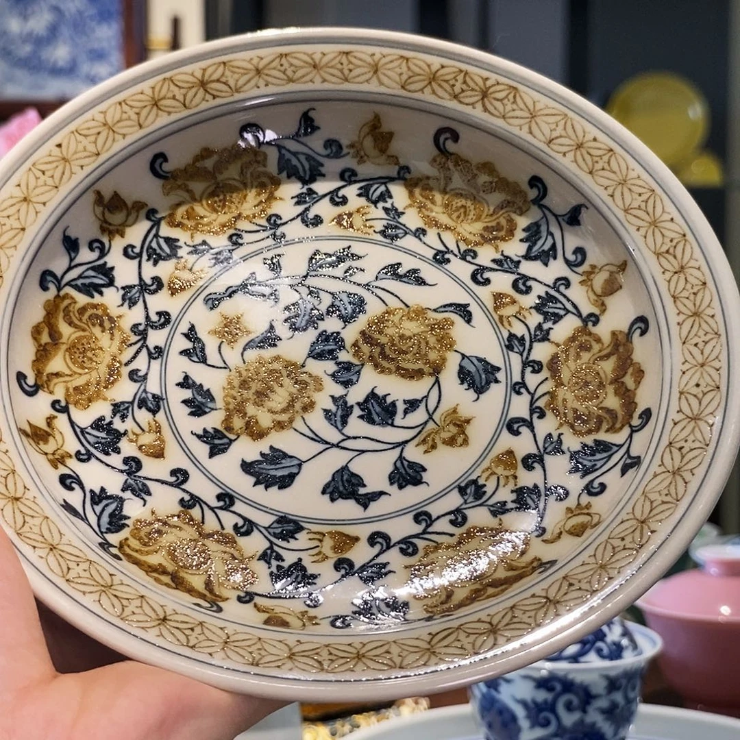 米山堂精选陶瓷盘子