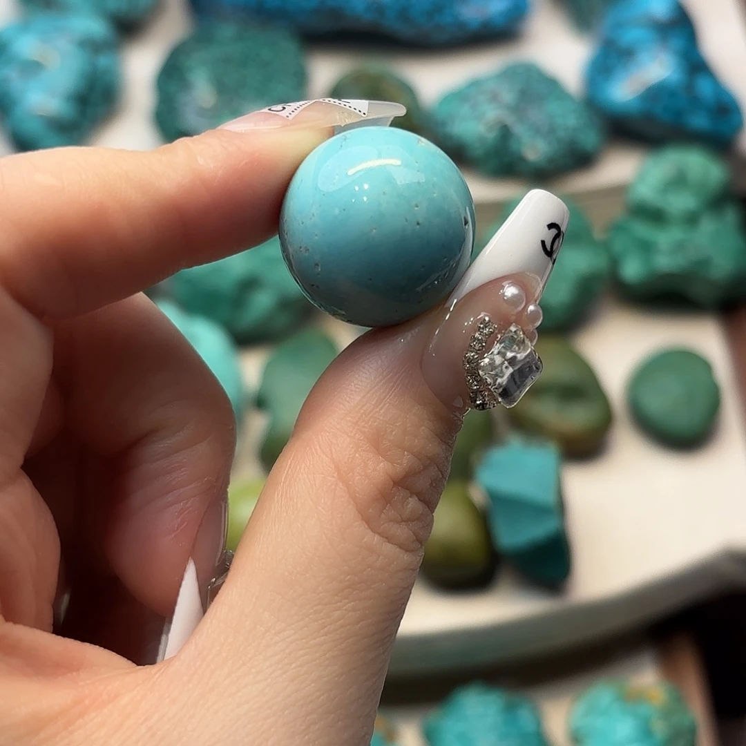 绿松石未镶嵌手串