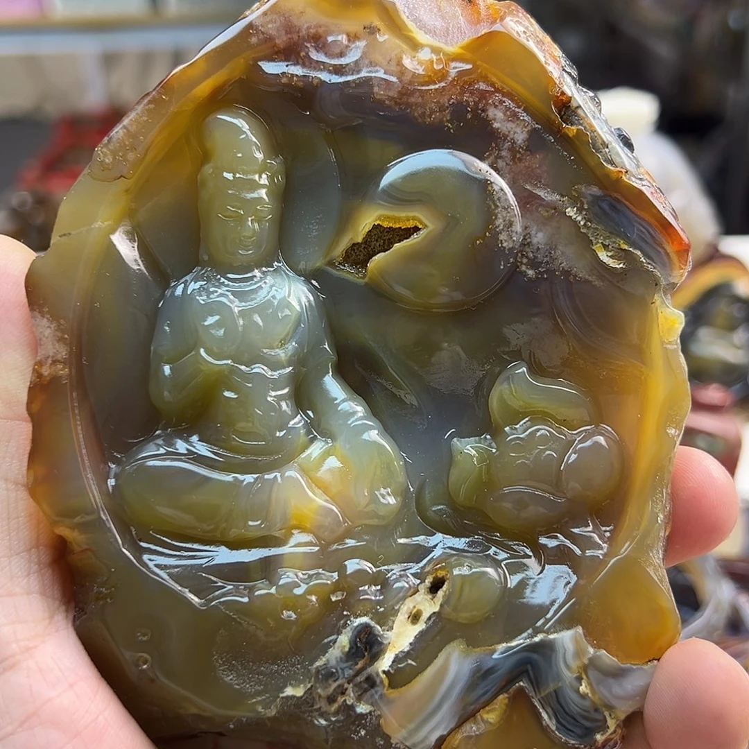 玛瑙/玉髓未镶嵌颈饰