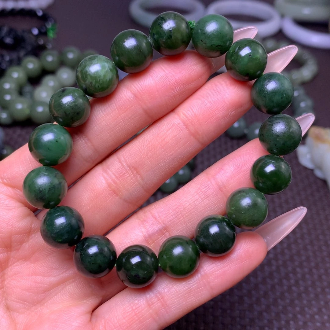 未镶嵌手串和田玉卡12