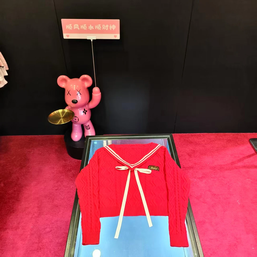 +272新款时尚学院风针织休闲上衣百搭设计师