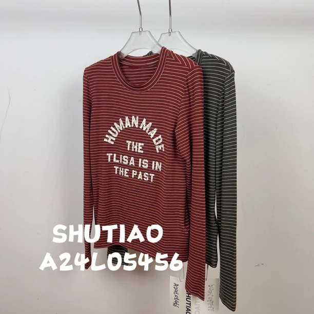 【SHUTIAO】2024秋冬：新款小众设计款T恤A24L05456