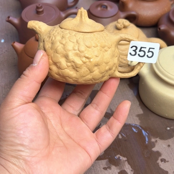 紫砂茶壶黄金段半手工160cc左右瑕疵