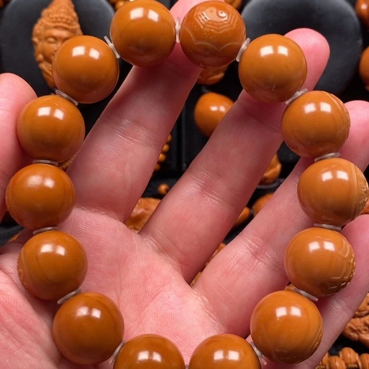 手串橄榄核四象八卦