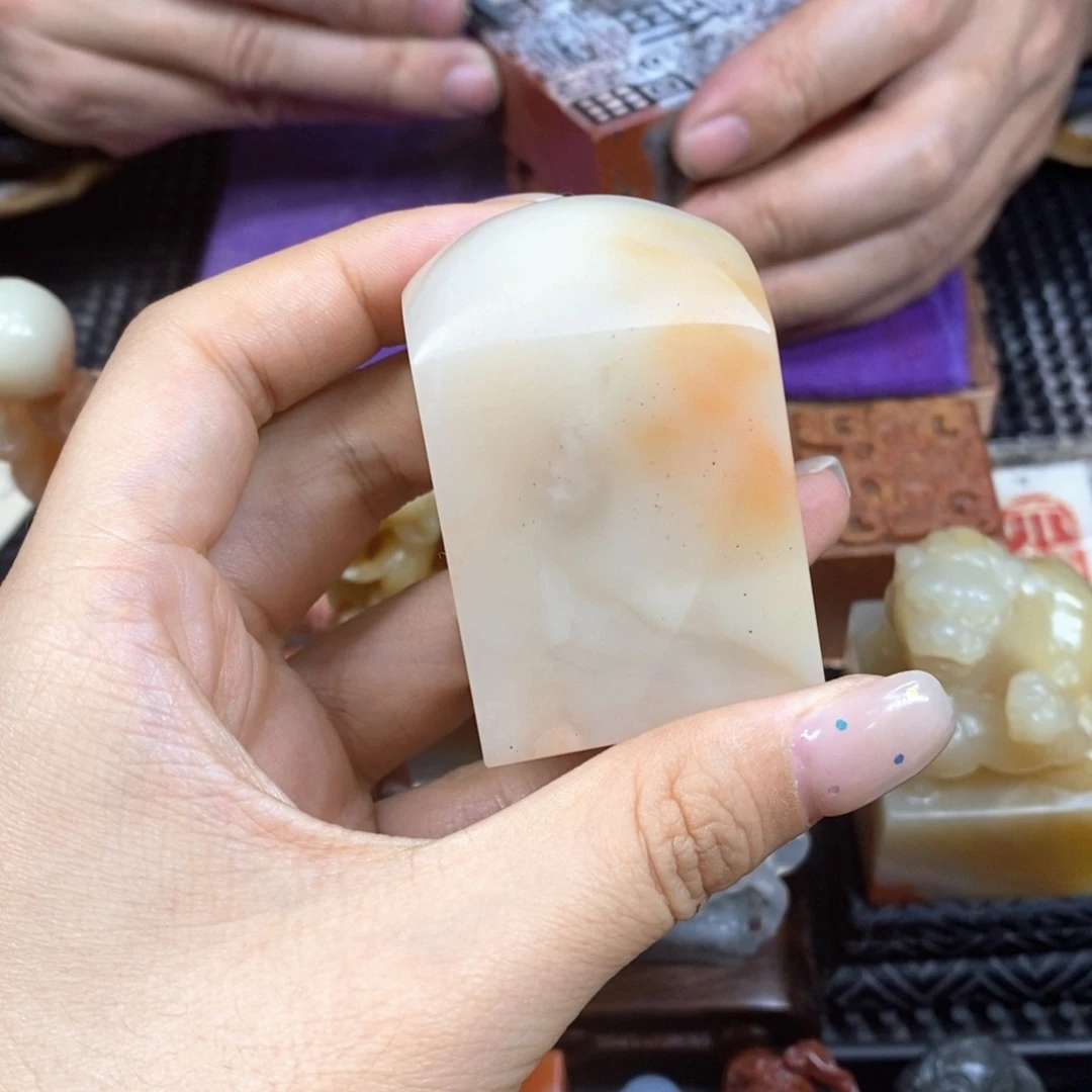温***6印石寿山石成品正章书法用品