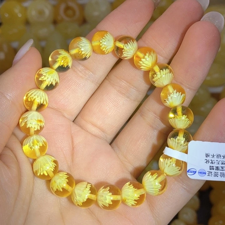 未镶嵌琥珀手链天然无优化琥珀蜜蜡