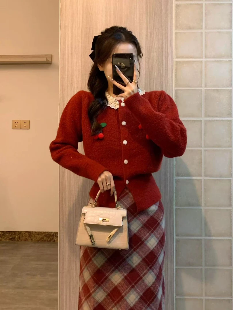 衣长53    336【新年樱桃】毛衣