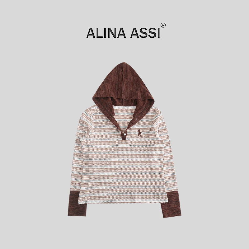 【糯米姐】2025秋季新款T恤百搭休闲长袖上衣N0235