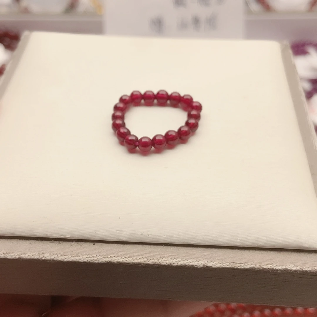 石榴石未镶嵌手链