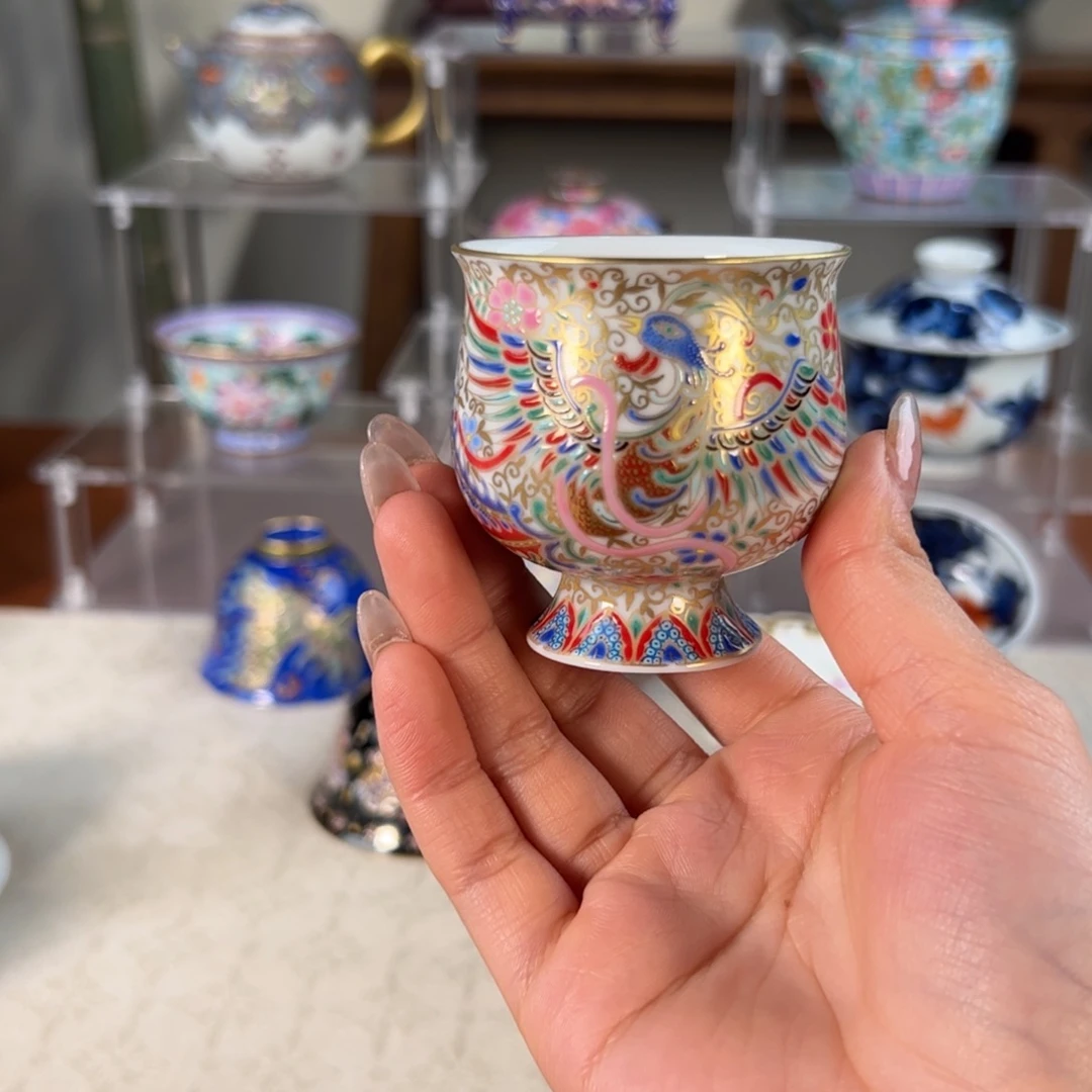纯手工手绘 高端茶器