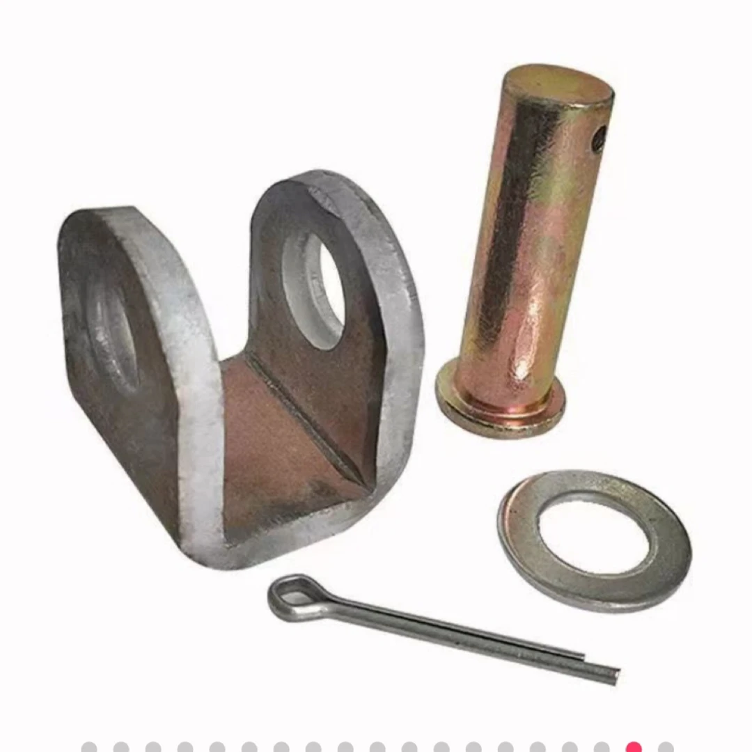 加厚可焊接液压油缸底座销子支架耳环架叉子U型叉吊耳