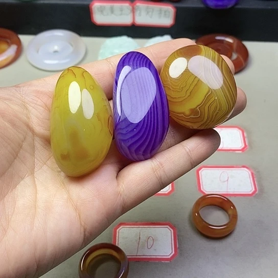 玛瑙/玉髓吊坠(不含链)未镶嵌啊*