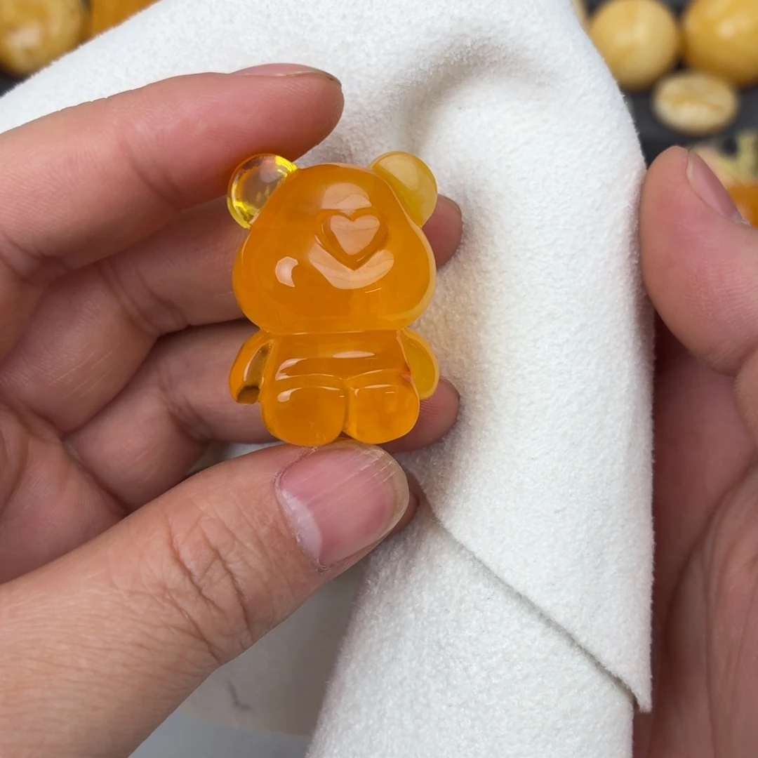 蜜蜡未镶嵌吊坠(不含链)