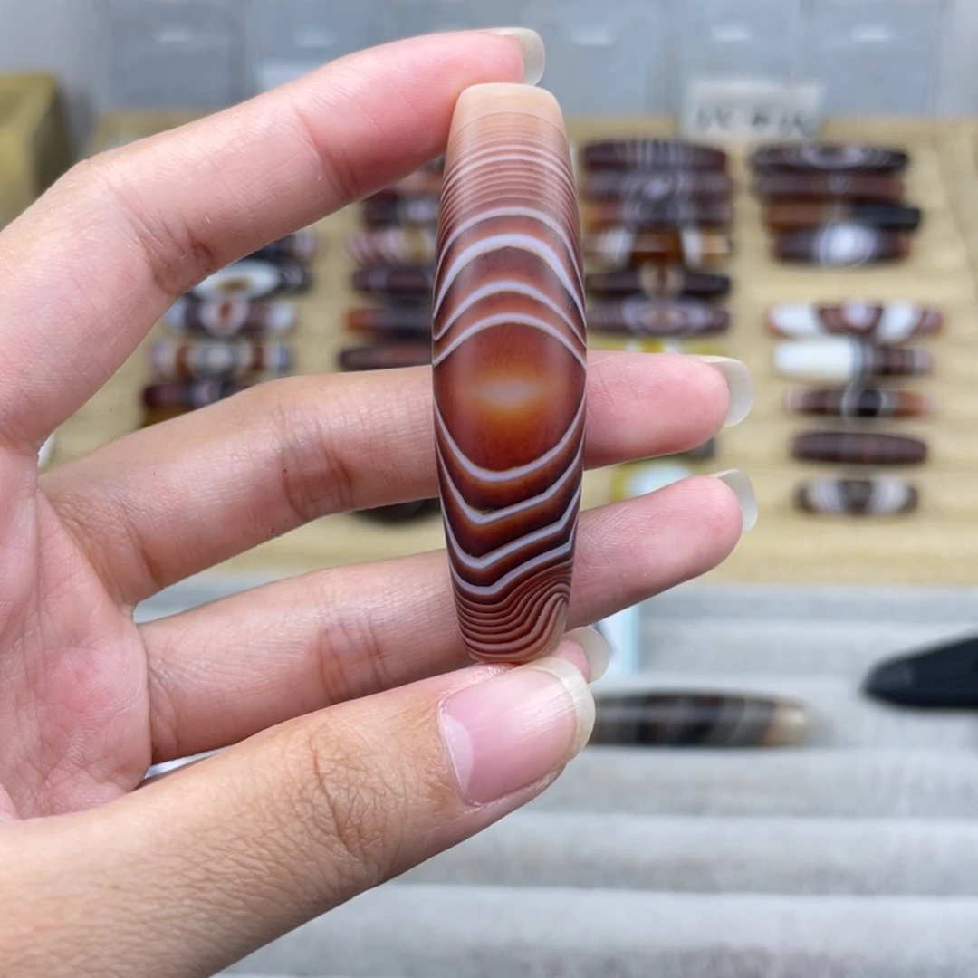 延***石玛瑙/玉髓合金颈饰