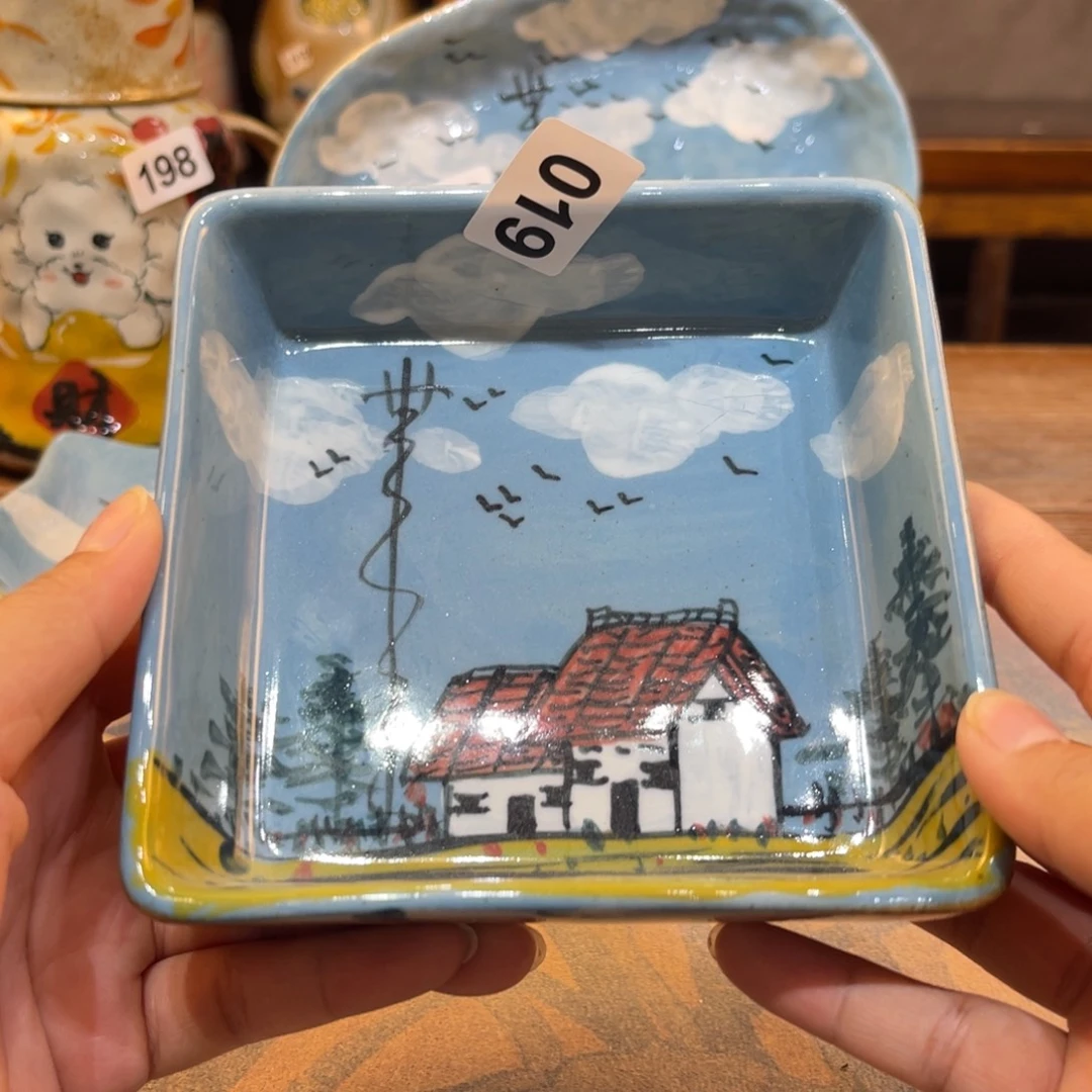 文***瓷片景德镇手工制作
