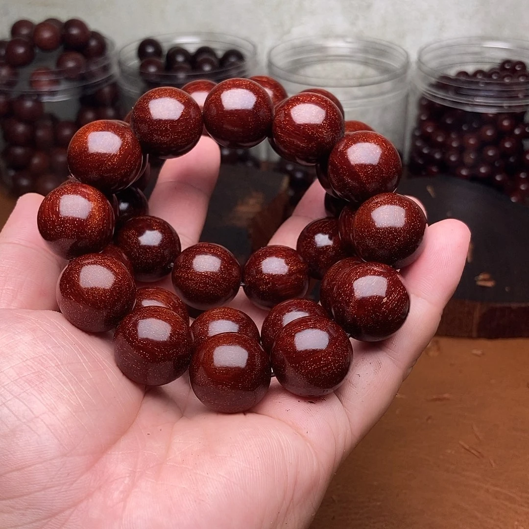 木印尼金星紫檀2.0老料泥料爆满真金星