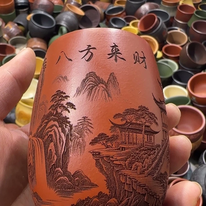 茶杯紫砂全手工制作工艺