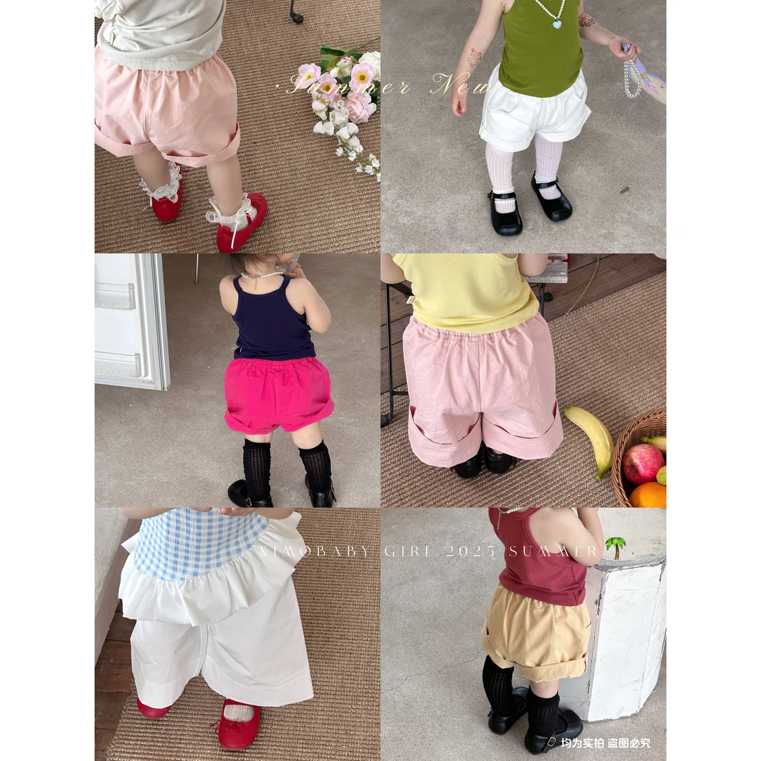 NIMO【彩虹糖】韩版欧若风夏季新款宝宝百搭时尚外穿裤子