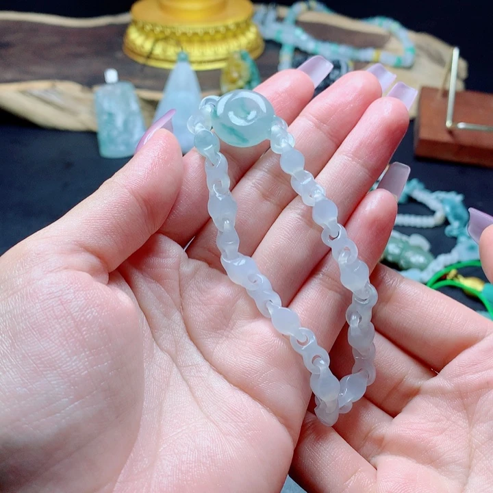 梦***雨定制翡翠未镶嵌翡翠