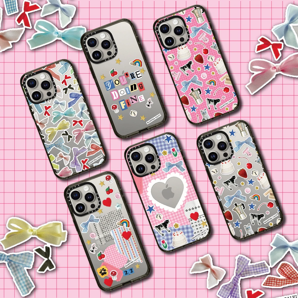 casetify martina calvi彩虹手机壳适用iPhone16/15/14/13/ProMax