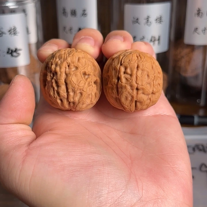 小***！文玩核桃把件甲骨文福利