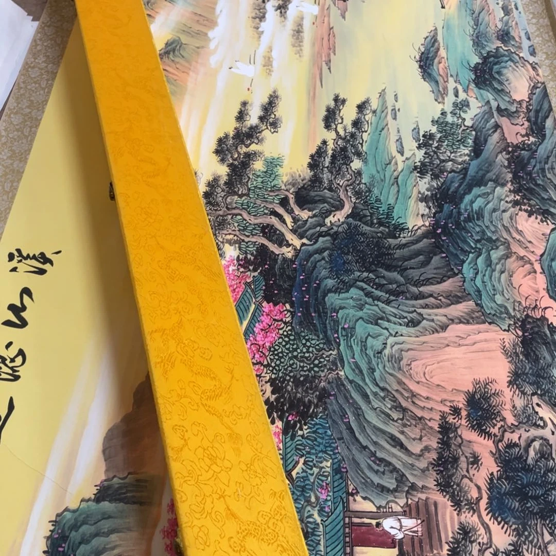 国画老师手笔手绘作品y