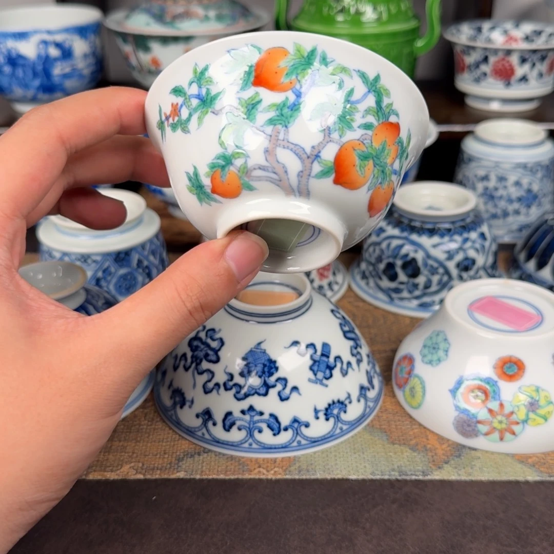 现代手工手绘茶器