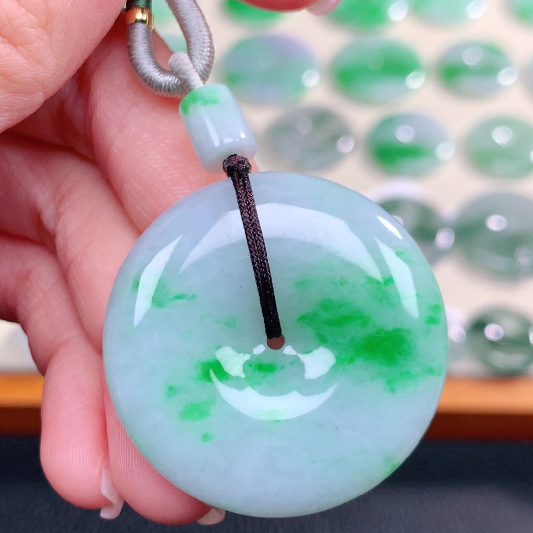 翡翠未镶嵌颈饰36-7.7