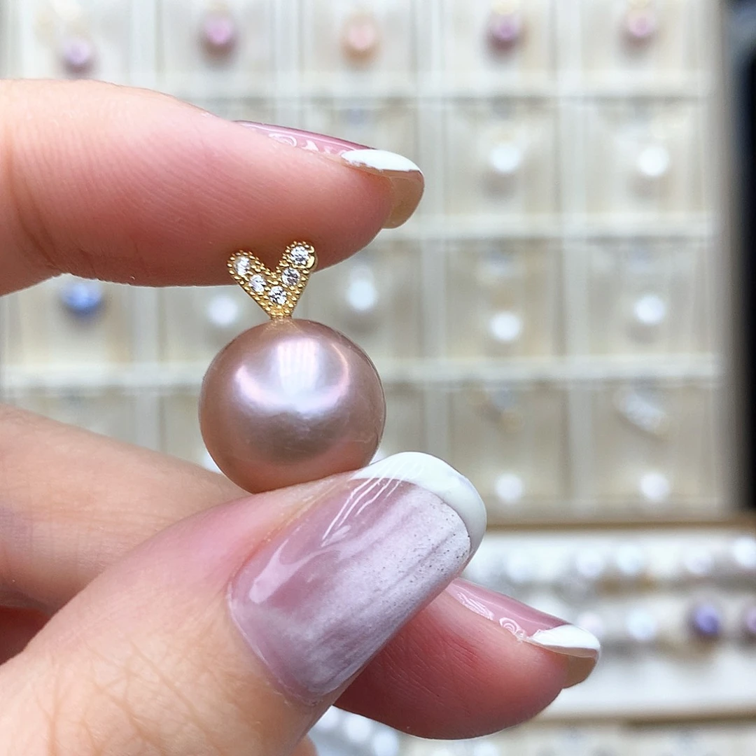 淡水珍珠合金吊坠(赠链)