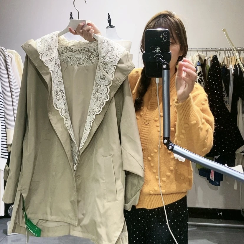 【闪购商品】风衣外套