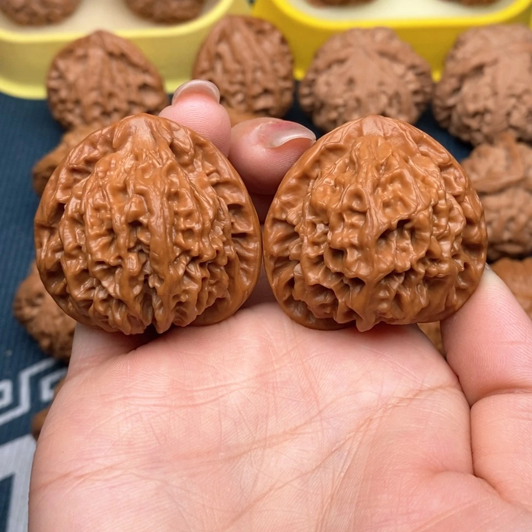 吊坠文玩核桃鹤渡岭41