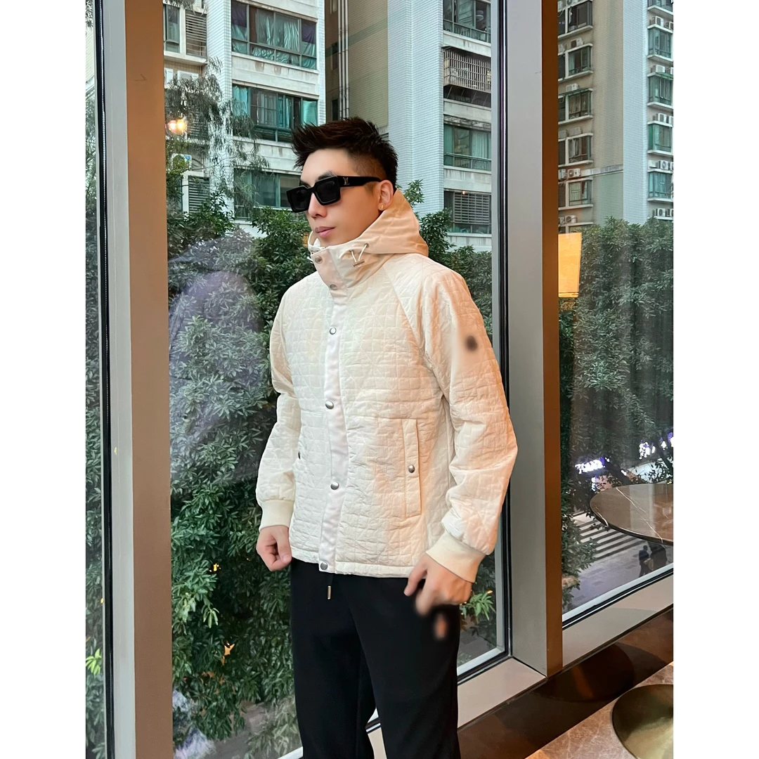 【黑标棉服】雪山玛雅RO明线连帽拉链贴布绣棉服休闲棉衣外套李查德