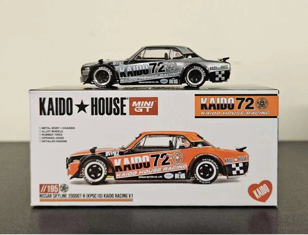KAIDO HOUSE 1:64 尼桑 GTR  KPGC10隐藏端