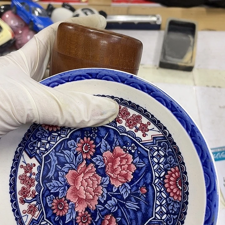 赢***摆件老讷精品盘子