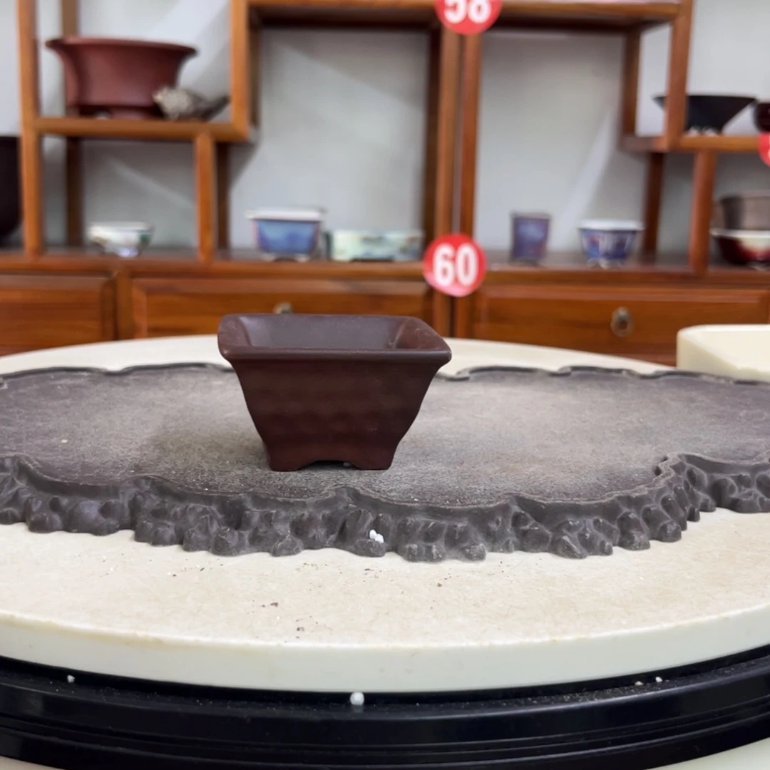 紫砂花盆瑕疵4-7。。。