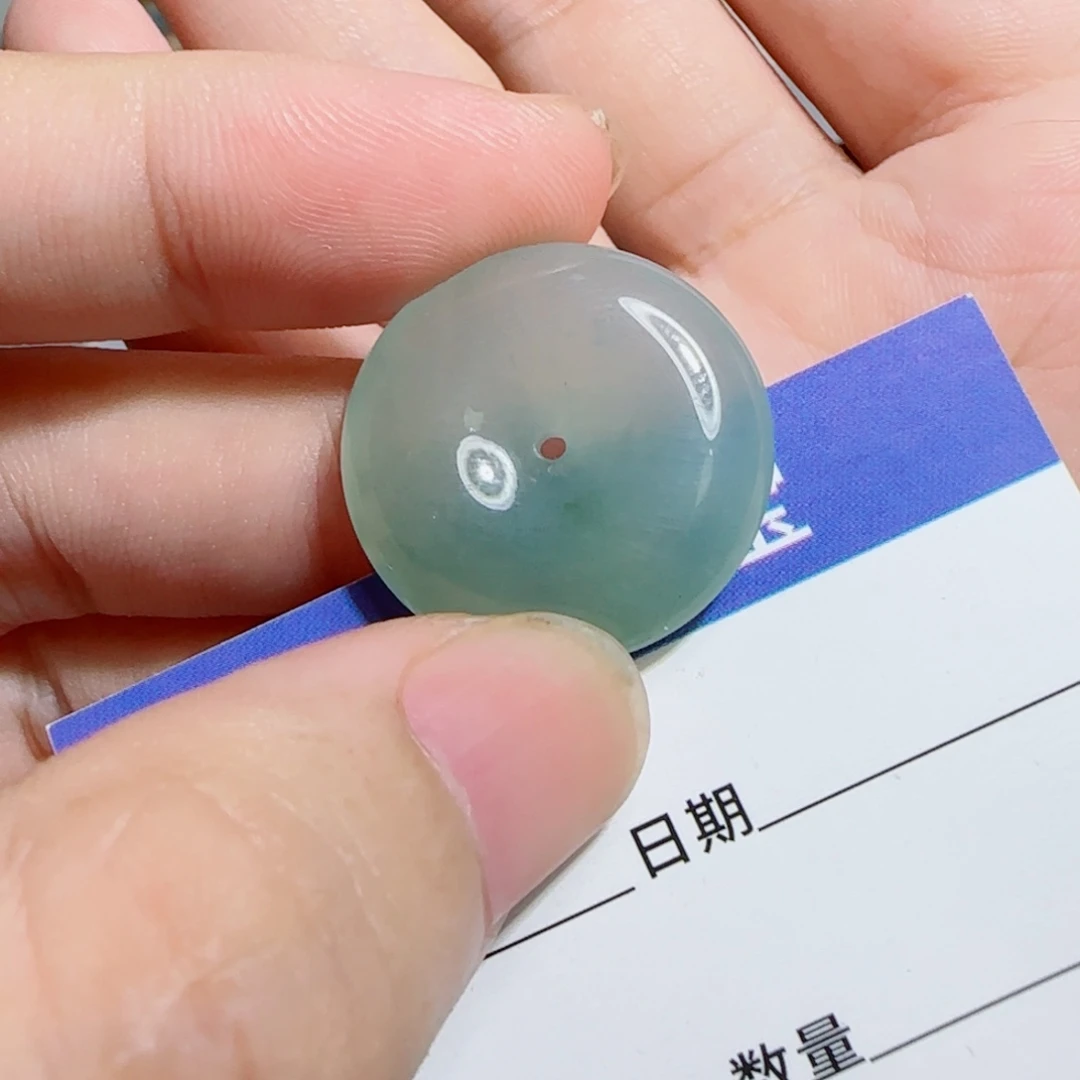 ****j颈饰未镶嵌翡翠平安扣