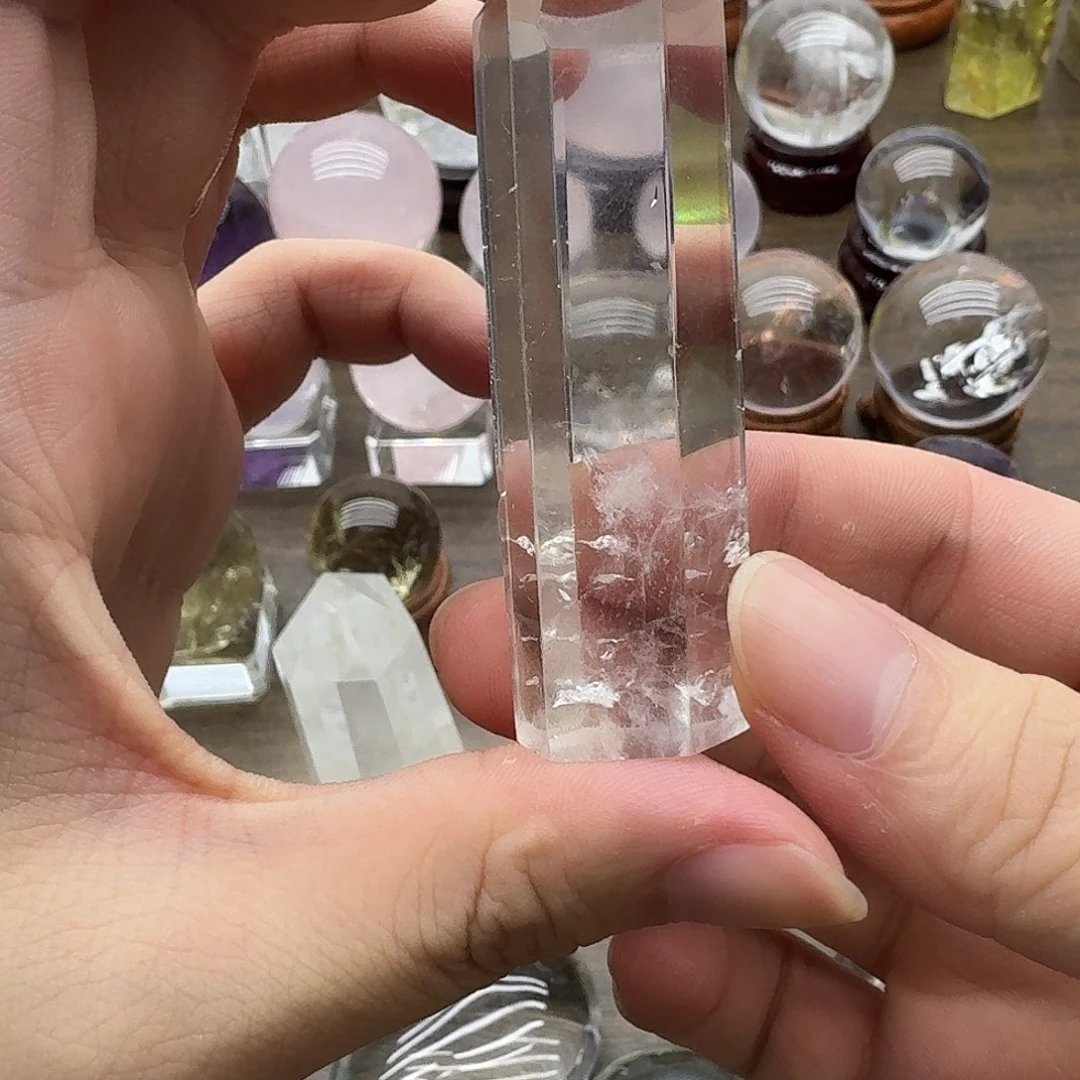 水晶未镶嵌珠宝半成品