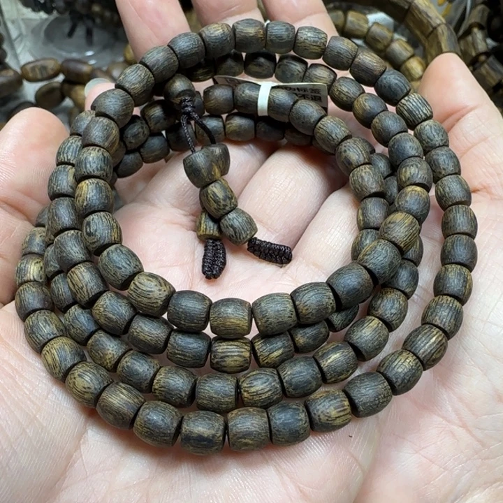 手串沉香沉水莺歌绿多样性发货一条卡6-25克