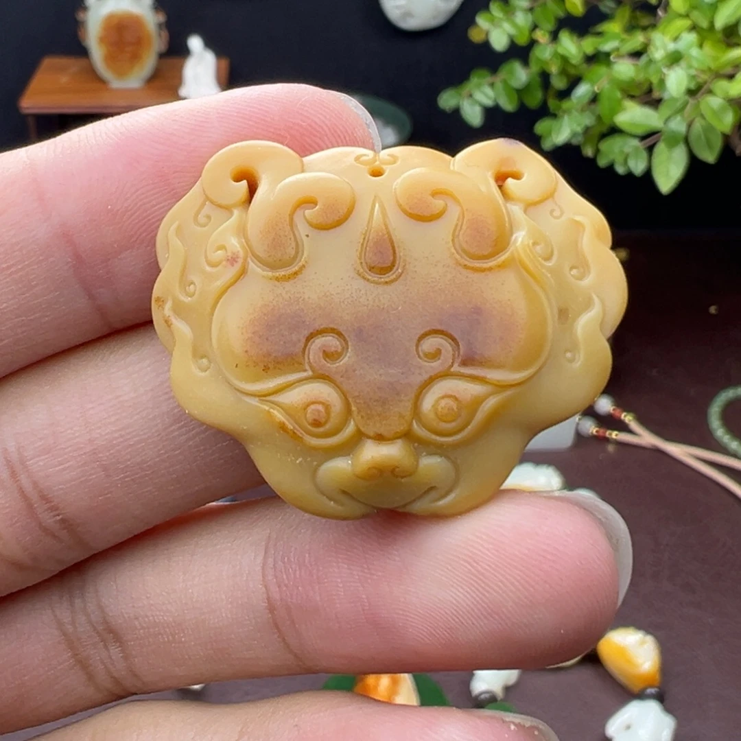 和田玉（子料）未镶嵌吊坠(不含链)