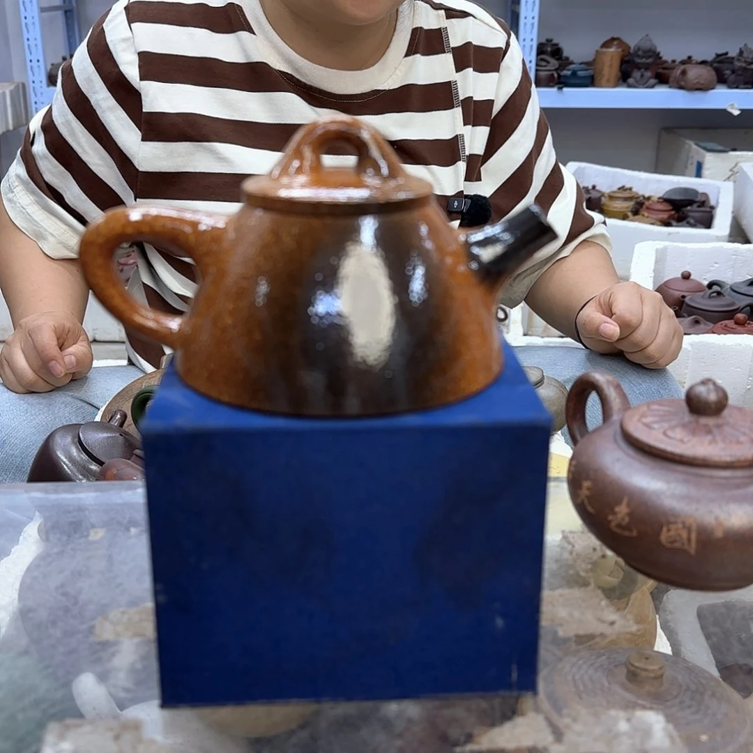 茶壶紫砂宜兴紫砂壶瑕疵