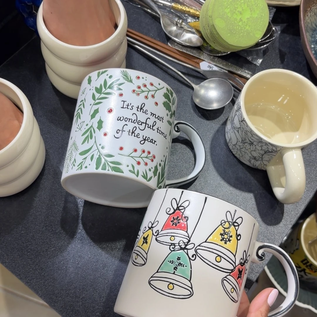 瓷两个大杯子两个