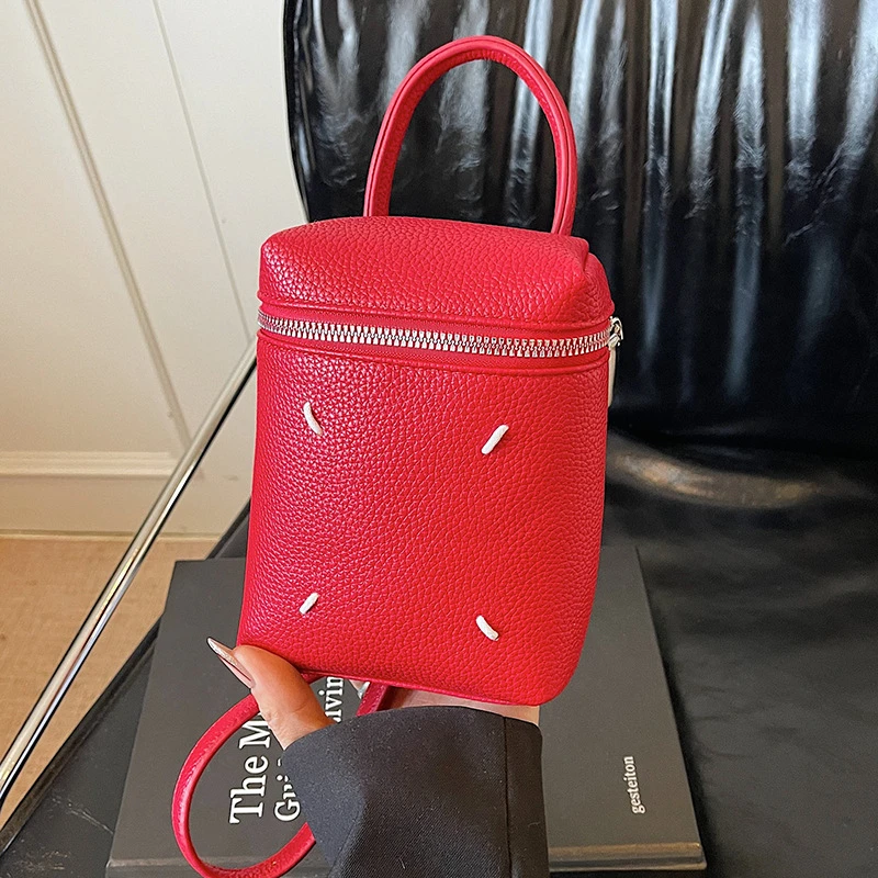 女包2025春夏新款简约小众手提小包时尚手机包高级感单肩斜挎包包