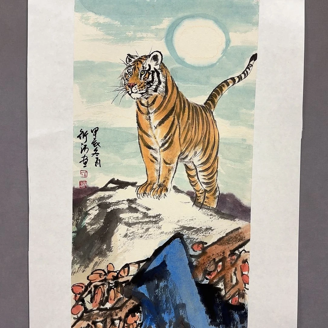 国画国画纯手绘作品请放心去藏