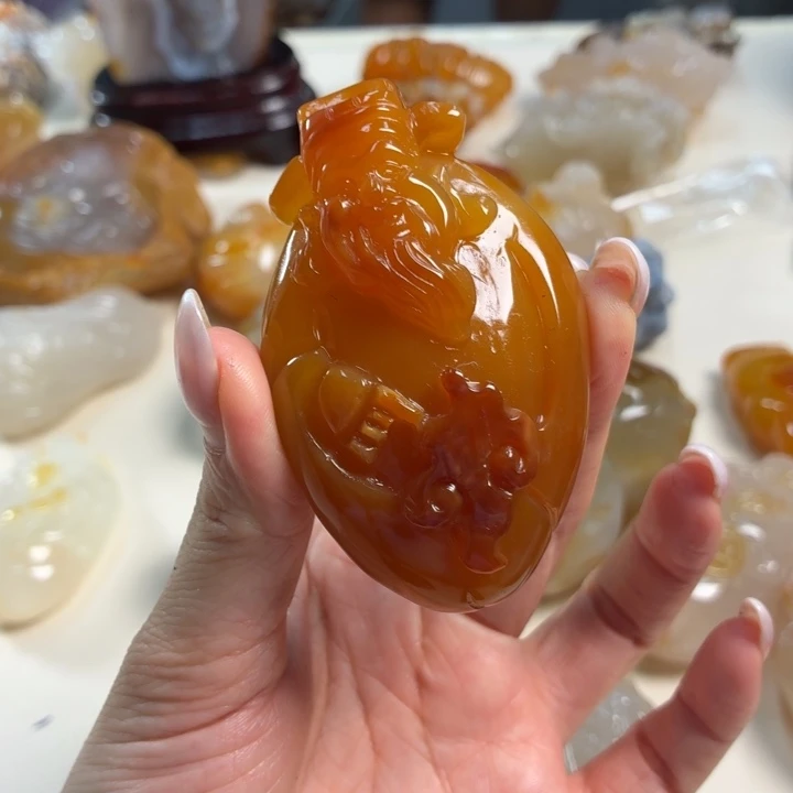 未镶嵌吊坠(不含链)玛瑙/玉髓