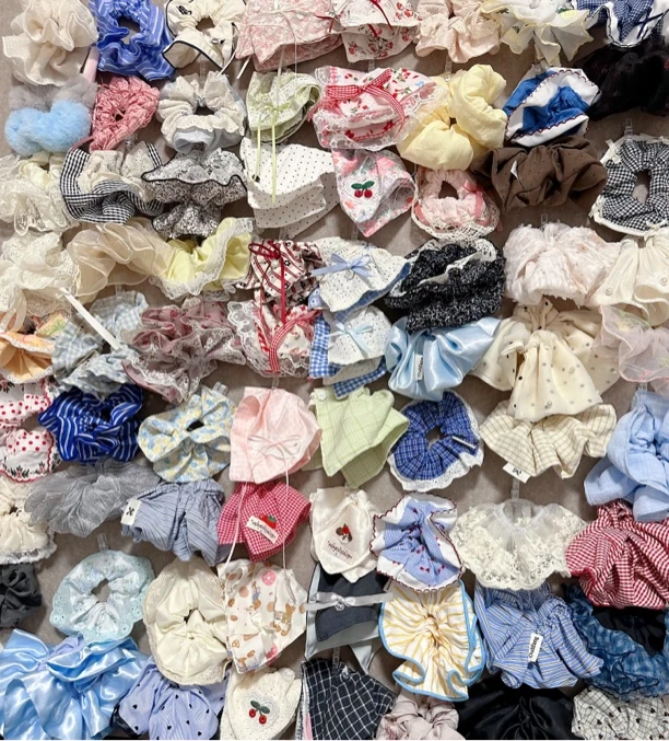 【跑火车】重工发圈/方巾百搭韩版